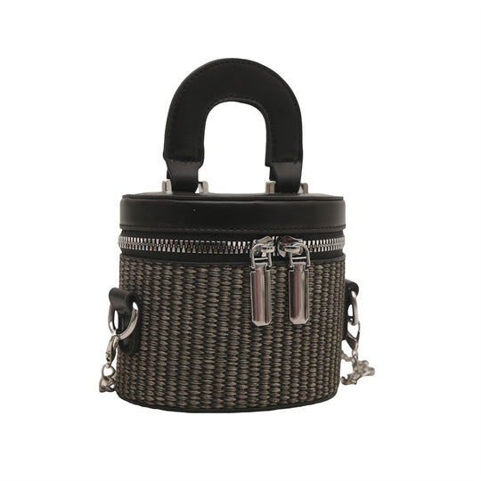 Damen Mini-Rucksackhandtasche mit elegantem Zipper und praktischem Tragegriff Nord Taschen
