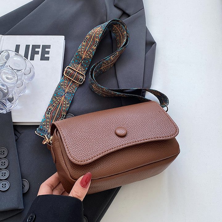 Damen Umhängetasche mit farbenfrohem, verstellbarem Schulterriemen Nord Taschen