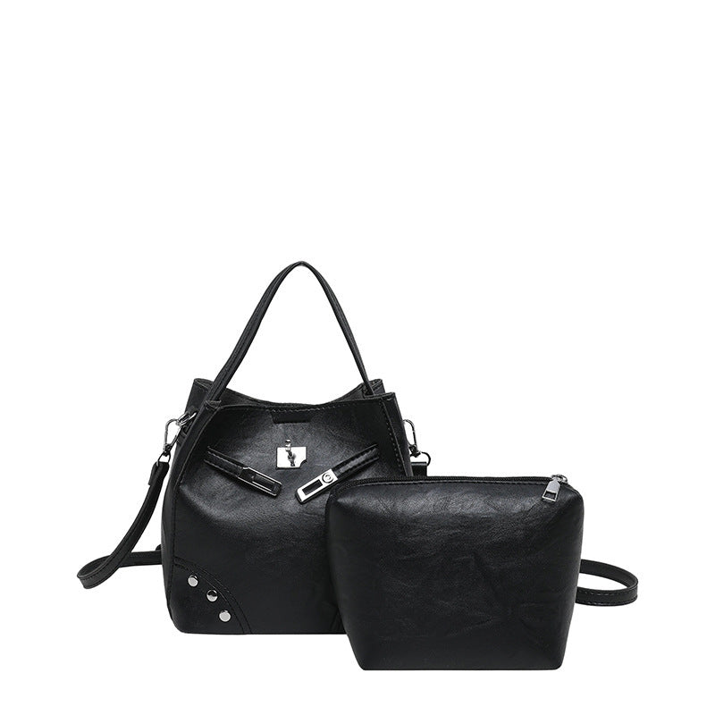 Damen modische Beuteltasche mit abnehmbarem Kosmetiktäschchen Nord Taschen