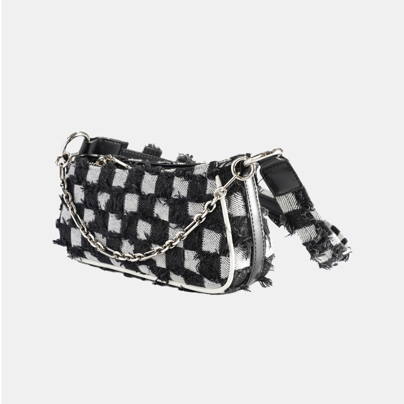 Damen modische Handtasche mit Kettenakzent Nord Taschen