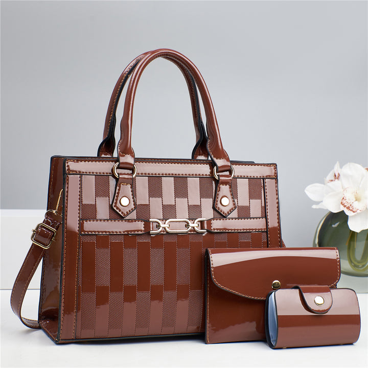 Damen stilvolle Handtasche mit herausnehmbarem Geldbeutel Nord Taschen