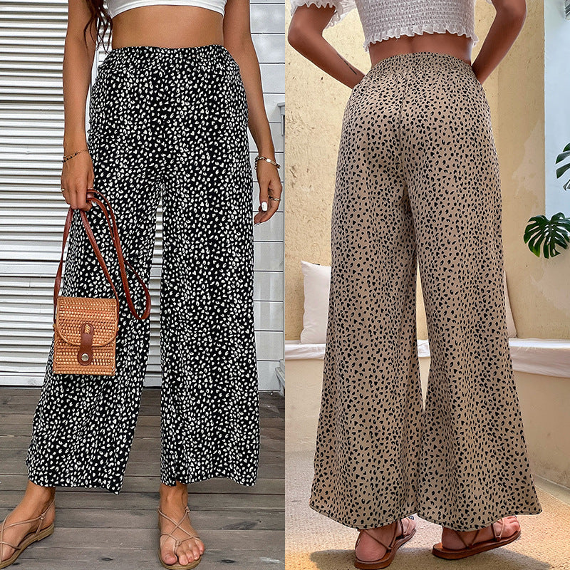 Damen Leichte Palazzo-Hose Nord Taschen