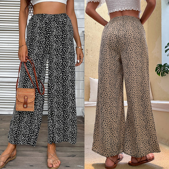Damen Leichte Palazzo-Hose Nord Taschen