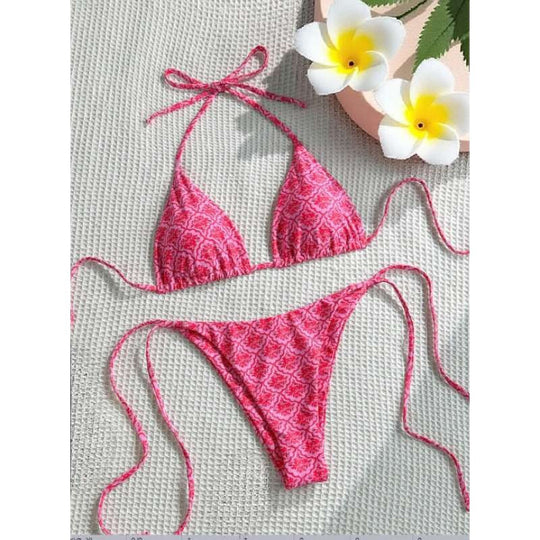 Damen Triangel-Bikini Nord Taschen