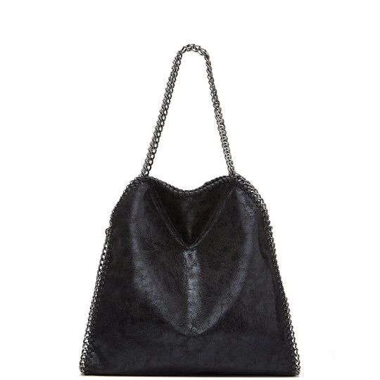 Damen Hobo-Tasche mit funkelndem Sternenmotiv und eleganter Kettenverzierung Nord Taschen