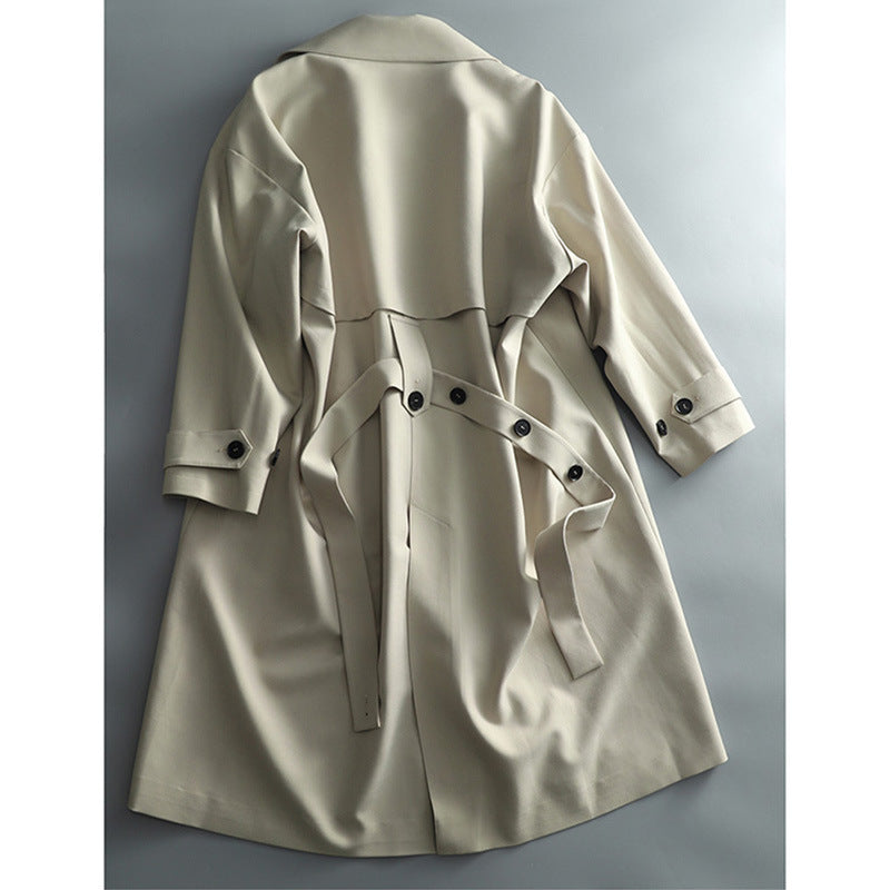 Damen Elegant geschnittener Trenchcoat Nord Taschen