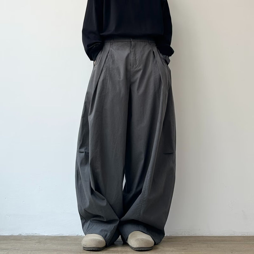 Damen Weitgeschnittene Chino-Hose Nord Taschen