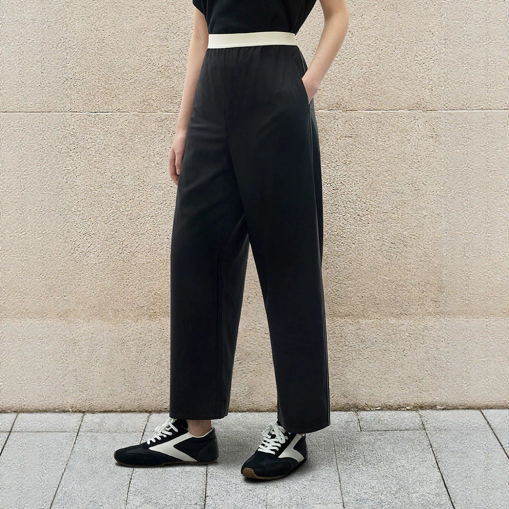 Damen Elegante Weite Hose Nord Taschen