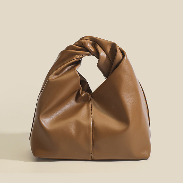 Damen Hobo-Tasche mit innovativem Knoten-Design und weichem Kunstleder Nord Taschen