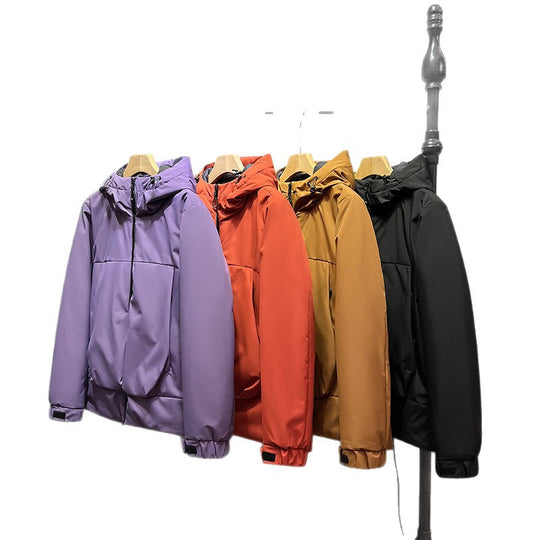 Herren Urbaner Thermo-Parka mit 2‑lagigem Einsatz und rucksackfreundlichem Schnitt Nord Taschen