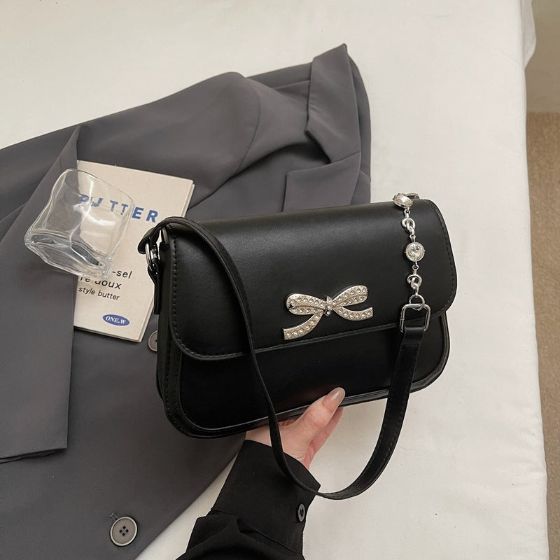Damen stilvolle Clutch mit Strassdetail Nord Taschen