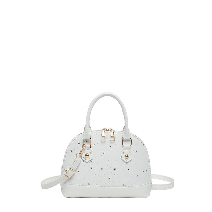 Damen Designer Handtasche mit funkelndem Sternenmotiv Nord Taschen