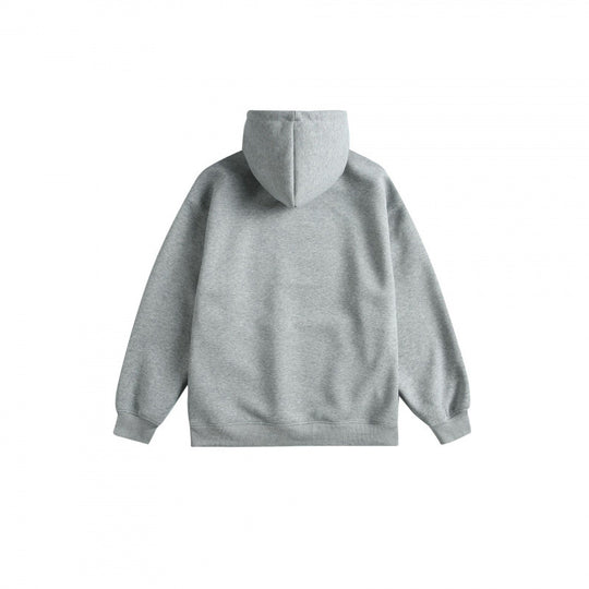 Unisex Oversize-Kapuzenpullover mit College-Print und Kängurutasche Nord Taschen