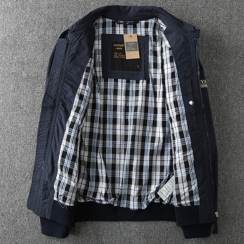 Herren Modische Übergangsjacke mit modernen Akzenten Nord Taschen