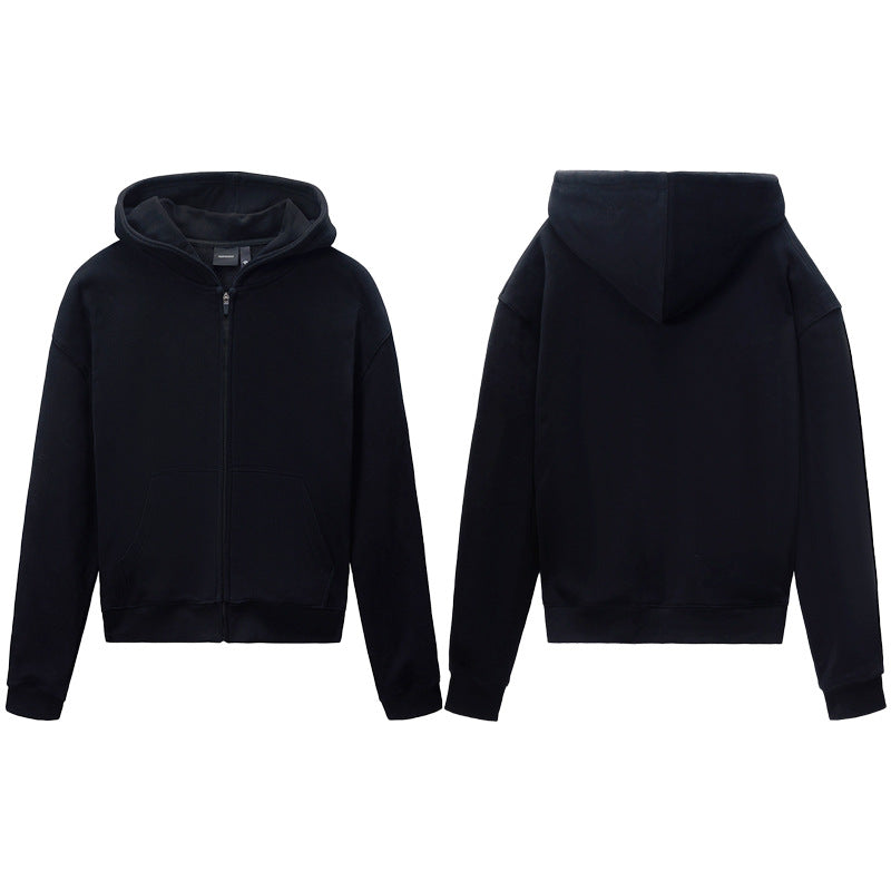 Unisex Kapuzenjacke mit durchgehendem Reißverschluss, entspanntem Oversize-Schnitt und Kängurutasche Nord Taschen