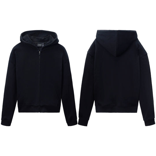 Unisex Kapuzenjacke mit durchgehendem Reißverschluss, entspanntem Oversize-Schnitt und Kängurutasche Nord Taschen