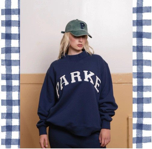Damen Gemütliches Freizeit-Set mit Oversize kurz geschnittenem Sweatshirt und elastischen Baumwoll-Shorts Nord Taschen