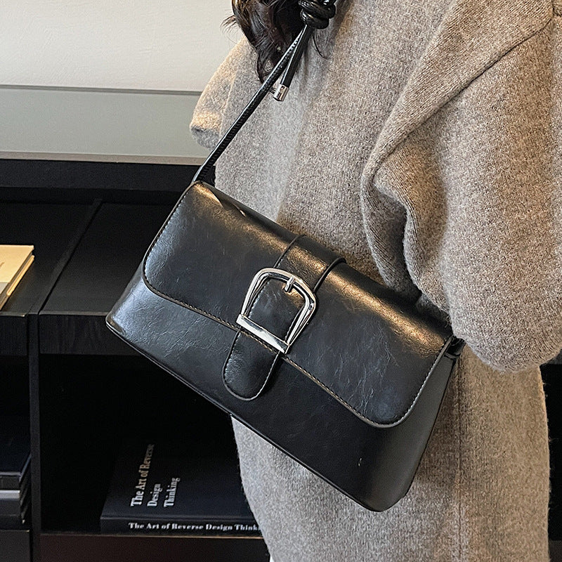 Damen modische Umhängetasche mit klassischem Schnallenverschluss Nord Taschen
