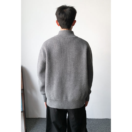Herren Mode Strickjacke Nord Taschen