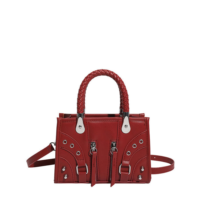 Damen Multifunktionale Hobo-Tasche mit geflochtenen Akzenten Nord Taschen