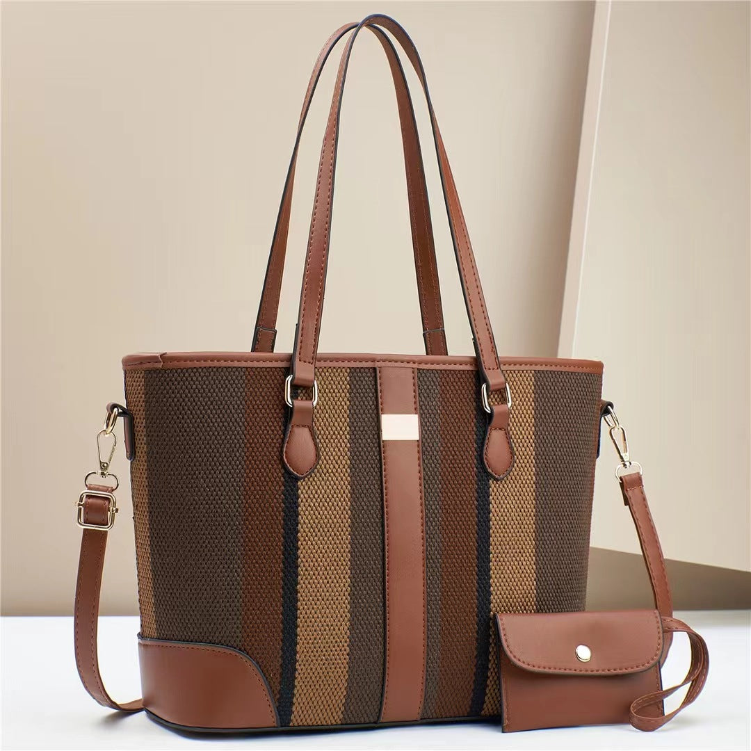 Damen Tote-Bag mit strukturiertem Außenmaterial und abnehmbarer Mini-Clutch Nord Taschen