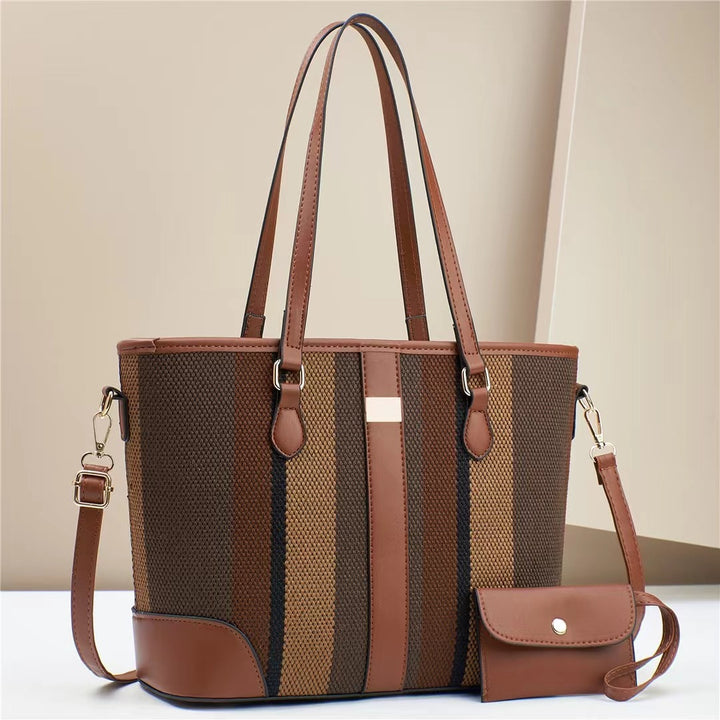 Damen Tote-Bag mit strukturiertem Außenmaterial und abnehmbarer Mini-Clutch Nord Taschen