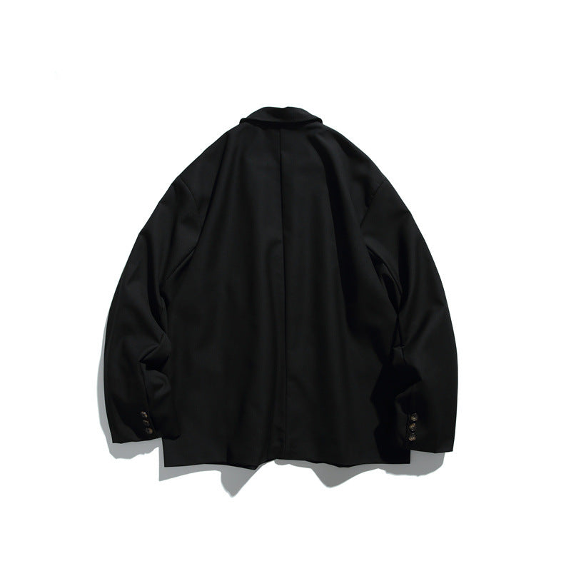 Herren Oversize Sakko aus fallendem Twill mit aufgesetzten Pattentaschen Nord Taschen