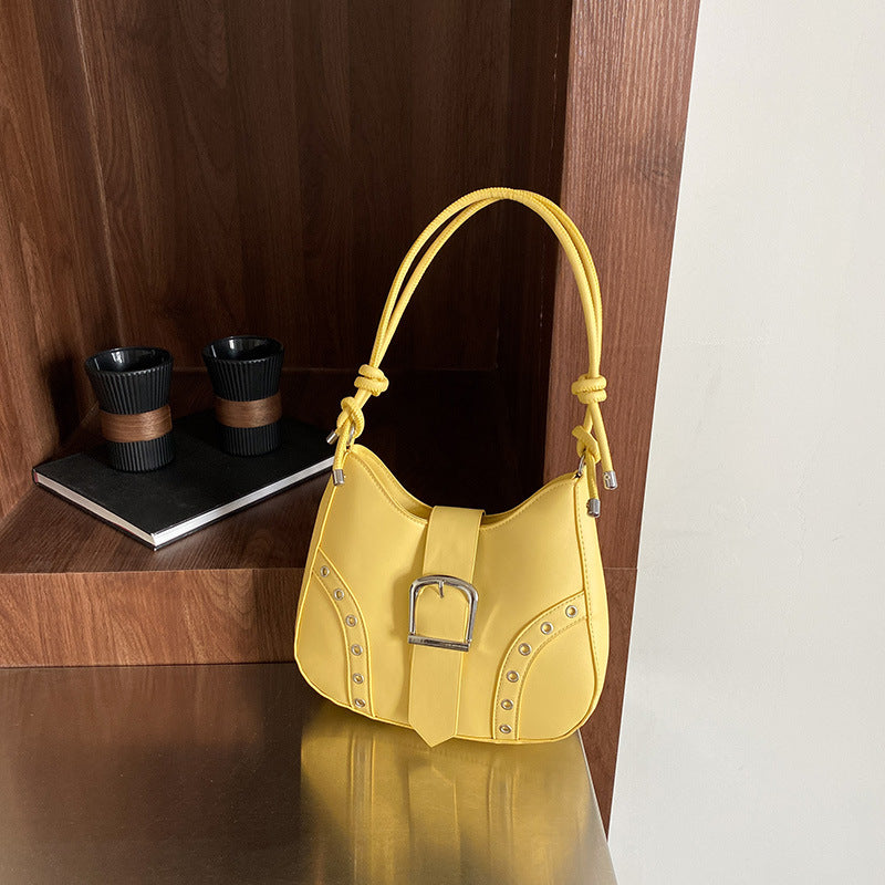 Damen Hobo-Handtasche mit stylishen Details und verstellbarem Tragegurt Nord Taschen