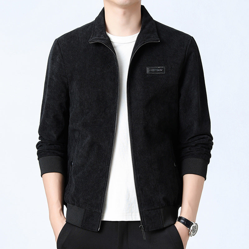 Herren Modische Steppjacke mit kragen Nord Taschen