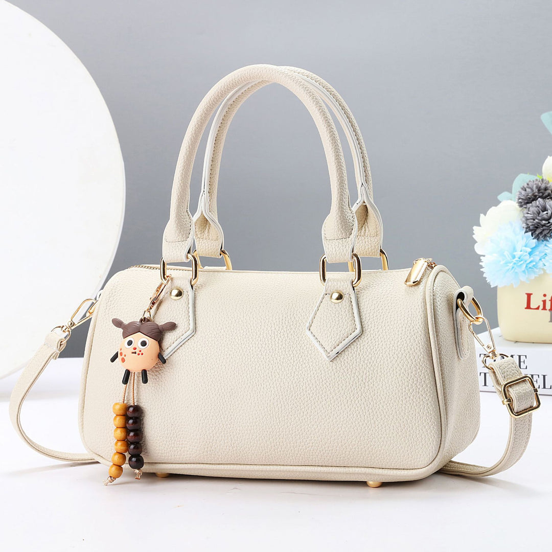 Damen elegante Shopper Tasche mit strukturiertem Leder Nord Taschen