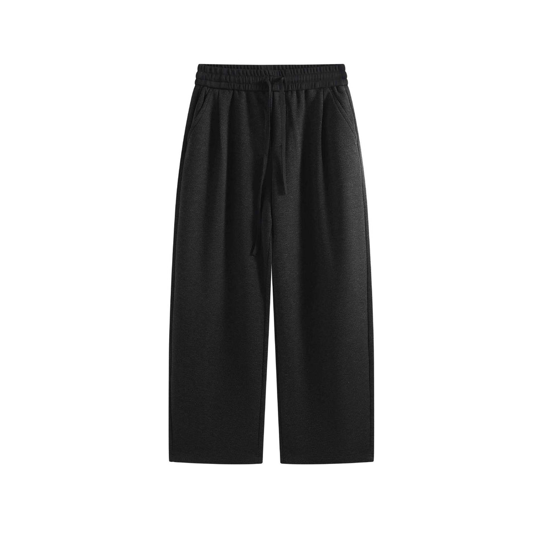 Damen Komfort-Jogpant im Culotte-Schnitt mit Fischgrätstruktur Nord Taschen