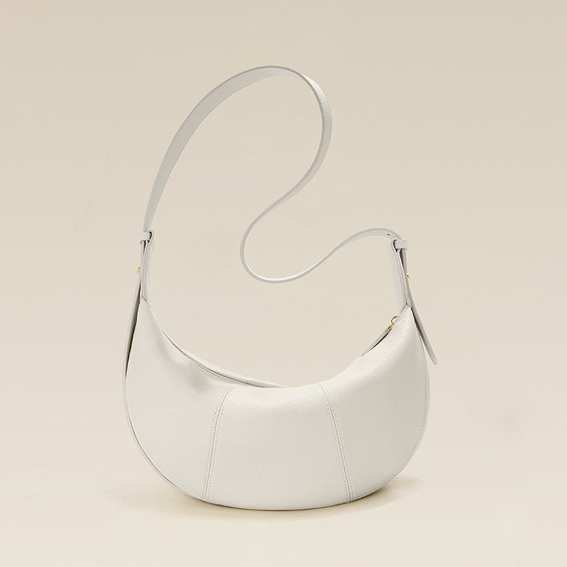 Damen Hobo Tasche mit sanfter Lederstruktur und verstellbarem Tragegurt Nord Taschen