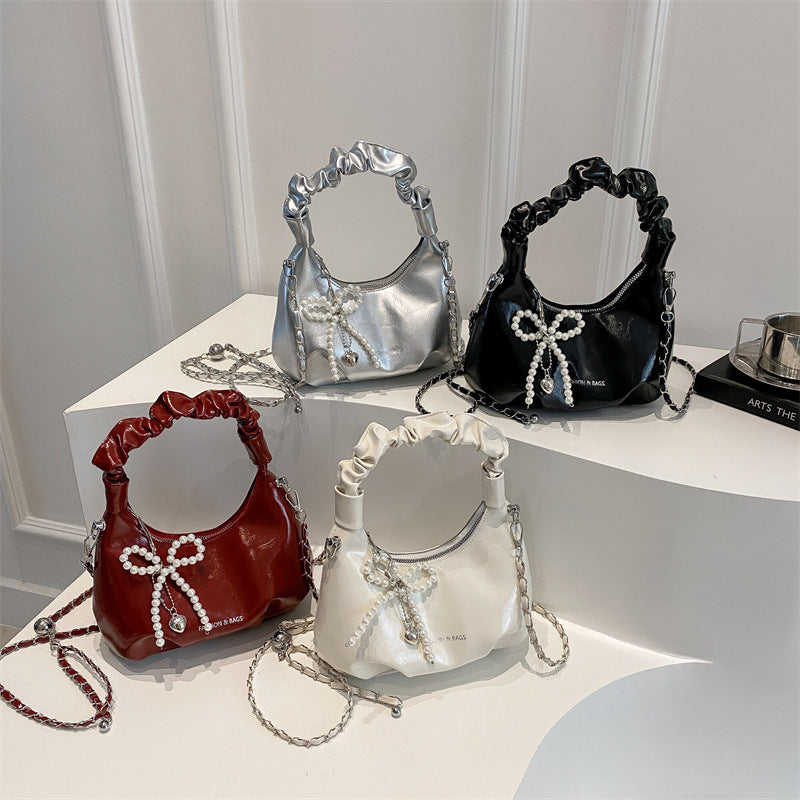 Damen modische Handtasche mit stilvollem Kettenriemen Nord Taschen