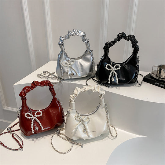 Damen modische Handtasche mit stilvollem Kettenriemen Nord Taschen