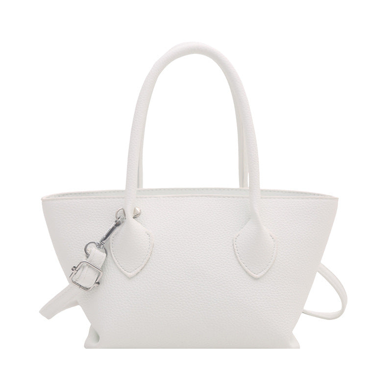 Damen Handtasche mit strukturiertem Kunstleder und abnehmbarem Schulterriemen Nord Taschen