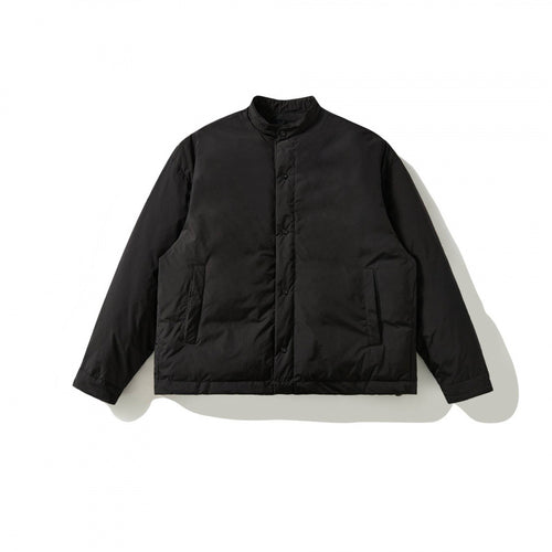 Unisex Boxy wattierte Kurzjacke mit Stehkragen und verdeckter Druckknopfleiste Nord Taschen