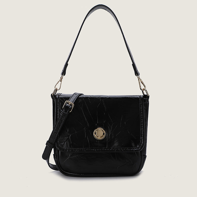 Damen Umhängetasche mit luxuriösem Kettenakzent und praktischem Faltendesign Nord Taschen