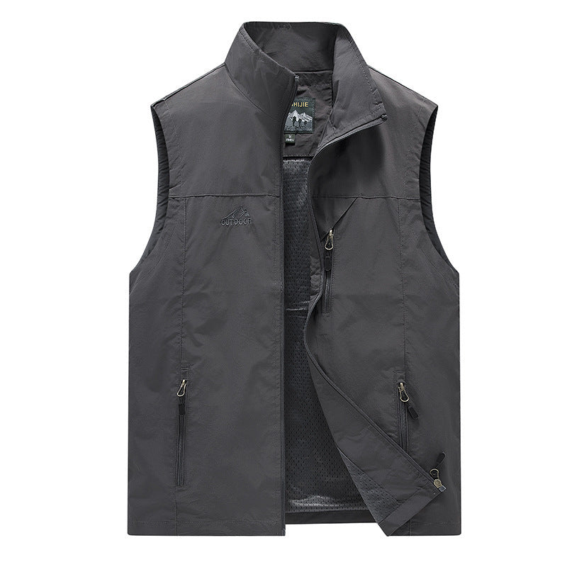 Herren Leichte Outdoor-Weste Nord Taschen 1788322092