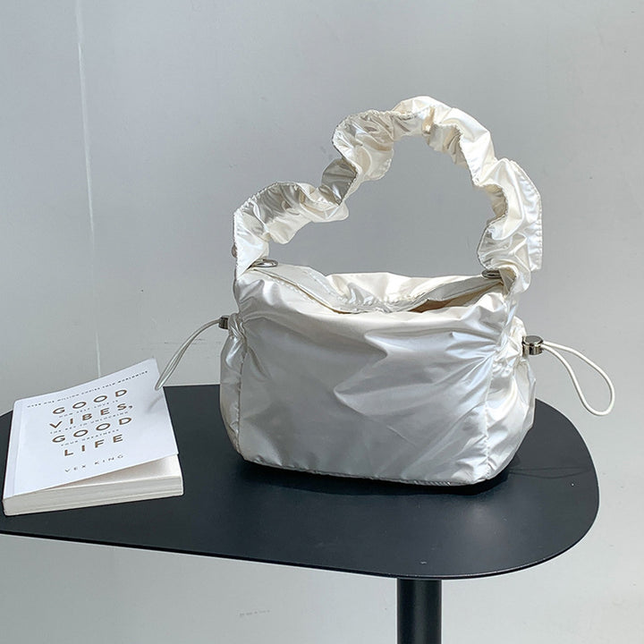 Damen Bequeme Schultertasche mit elegantem Gummigriff Nord Taschen
