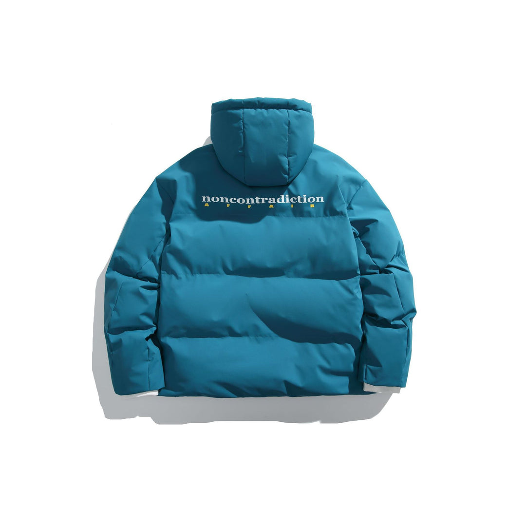 Herren Wärmeisolierende Kapuzen‑Pufferjacke Nord Taschen