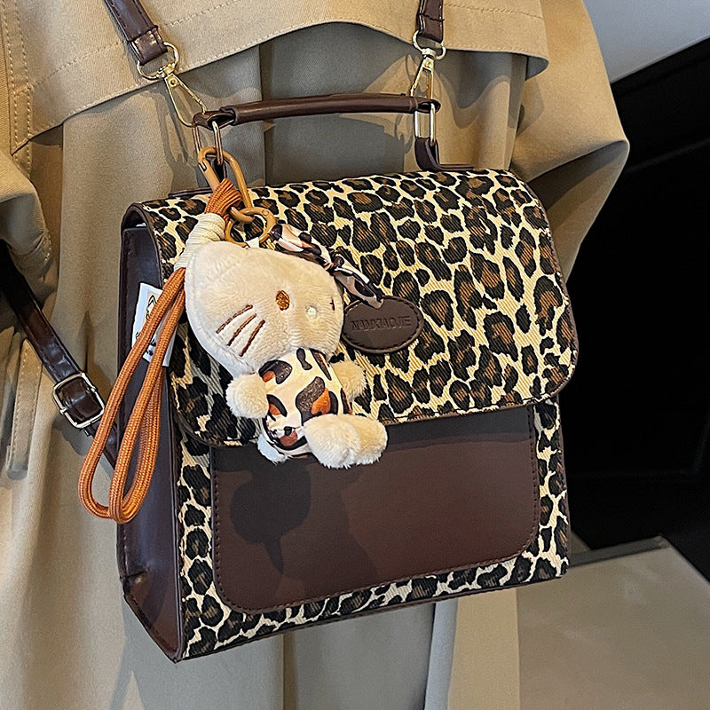 Damen modische Handtasche mit animal-print Design Nord Taschen