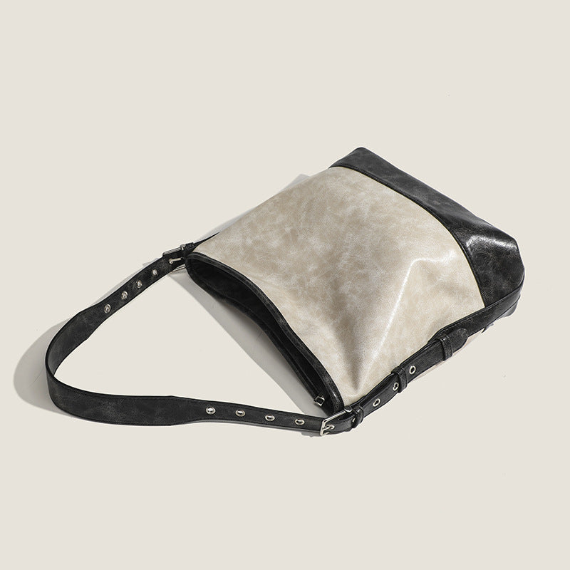 Damen Hobo-Tasche mit geschwungenem Schnitt und hochwertiger Innenausstattung Nord Taschen