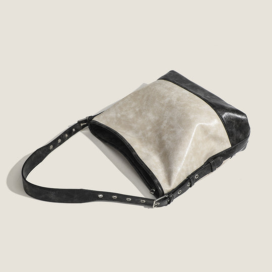 Damen Hobo-Tasche mit geschwungenem Schnitt und hochwertiger Innenausstattung Nord Taschen