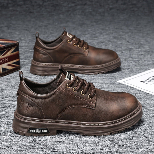 Herren Schnürschuhe aus Leder - Arvani