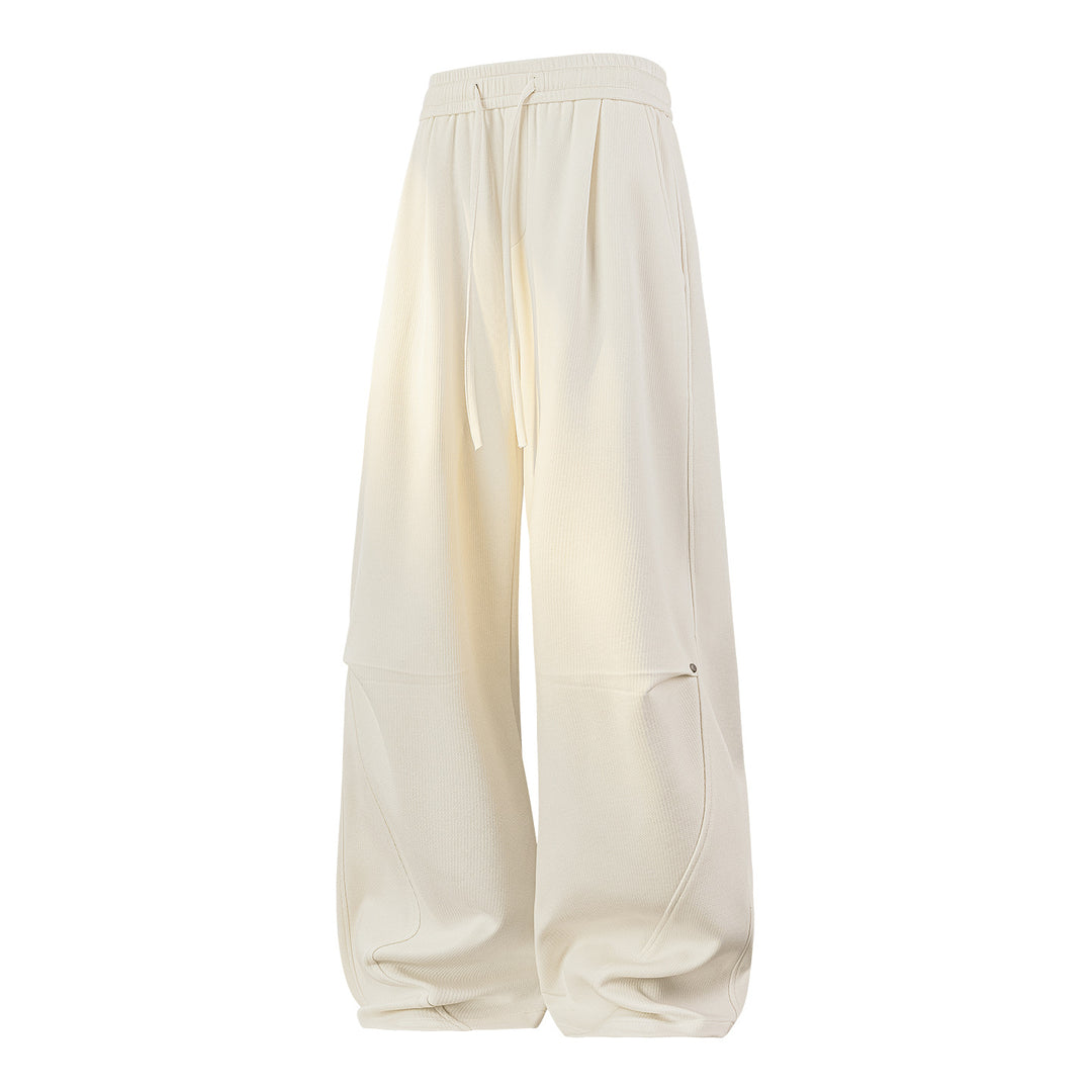Damen Weite Lagen-Loungehose mit Cargo-Details & elastischem Tunnelzug Nord Taschen