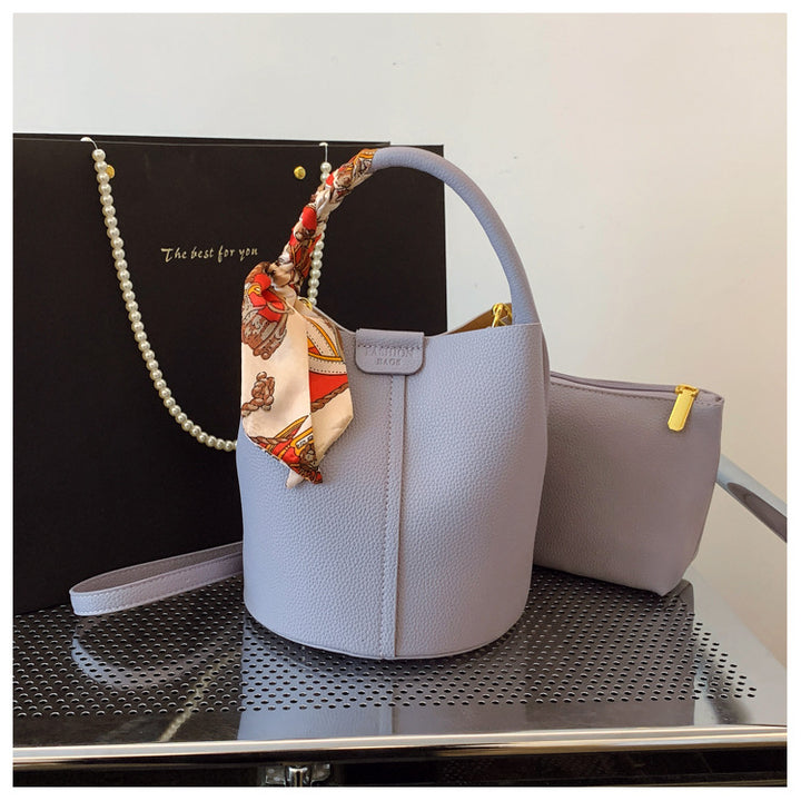 Damen Handtasche mit abnehmbarem Schal Nord Taschen
