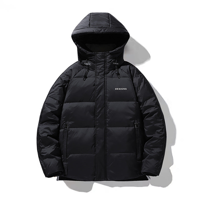 Herren Stepp-Winterjacke mit Kapuze und Thermofutter Nord Taschen