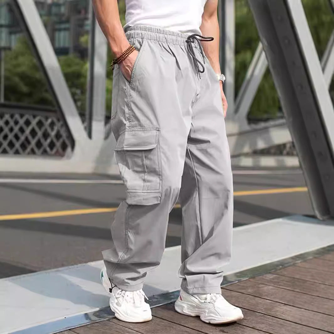 Herren Cargo-Hose mit vielen funktionalen Taschen und lockerer Passform