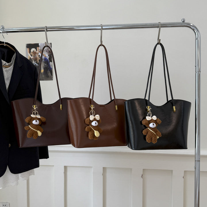 Damen elegante Shopper-Tasche mit geschwungener Silhouette Nord Taschen