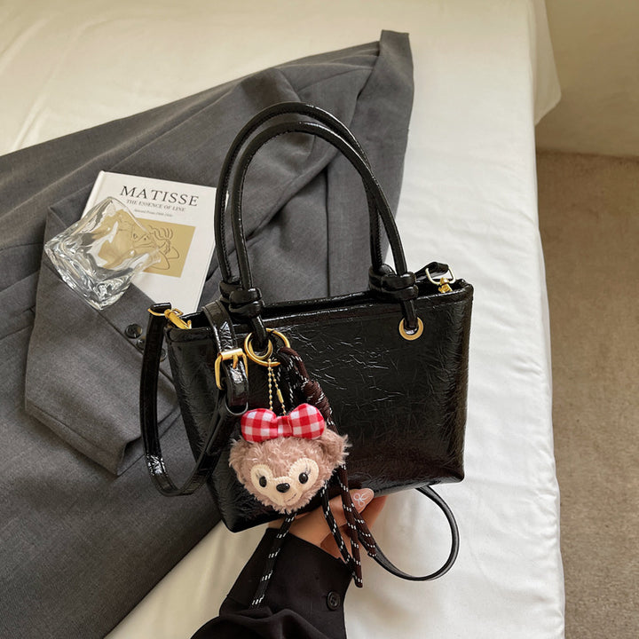 Damen stilvolle Handtasche mit abnehmbarem Schlüsselanhänger Nord Taschen